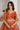 Designer Thread Embroidered Rust Sangeet Function Lehenga Choli