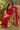 Royal Red Gota Patti Bandhej Georgette Saree