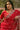 Royal Red Gota Patti Bandhej Georgette Saree
