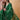 Royal Green Gota Patti Georgette Bandhej Saree