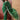 Royal Green Gota Patti Georgette Bandhej Saree