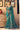 Teal Embroidered Mirror Work Designer Fancy Fabric Saree