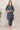 Navy Blue Color Printed Art Silk Fabric Co-Ord Set