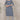Navy Blue Color Readymade Casual Plus Size Kurti In Cotton Fabric