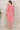 Cotton Pink Color Daily Wear Readymade Plus Size Kurti