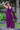 Embroidered Chinon Purple Readymade Palazzo Suit