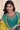 Teal Embroidered Chinon Palazzo Salwar Suit For Function Wear