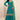 Teal Embroidered Chinon Palazzo Salwar Suit For Function Wear