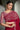 Elegant Rani Satin Silk Embroidered Lace Border Saree With Contrast Blouse