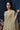 Sequins Work Cream Chiffon Organza Designer Straight Cut Dress