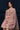 Sequins Work Pink Chiffon Organza Straight Cut Suit