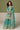 Cyan Art Silk Embroidered Readymade Sharara Style Salwar Kameez