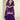 Embroidered Chinon Silk Purple Readymade Palazzo Suit