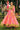 Navratri Special Pink Printed Embelished Readymade Shrug With Bottom