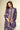 Chinon Silk Purple Embroidered Designer Readymade Co-Ord Set
