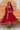 Pretty Red Georgette Readymade Anarkali Salwar Suit
