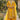 Embroidered Art Silk Yellow Festive Wear Readymade Palazzo Suit