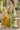 Art Silk Embroidered Mustard Readymade Palazzo Suit For Festive Wear
