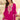 Georgette Embroidered Magenta Readymade Top With Palazzo Salwar Suit