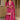 Real Chinon Silk Magenta Embroidered Palazzo Salwar Kameez