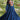 Traditional Navy Blue Kutchi Gamthi Embroidered Anarkali Gown