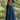 Traditional Navy Blue Kutchi Gamthi Embroidered Anarkali Gown