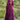 Magenta Ethnic Gamthi Embroidered Floor Length Anarkali Gown