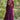 Magenta Ethnic Gamthi Embroidered Floor Length Anarkali Gown