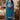 Teal Embroidered Designer Straight Cut Salwar Kameez