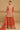 Function Wear Embroidered Rust Palazzo Suit