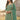 Nidhi Shah Sea Green Embroidered Chinon Readymade Palazzo Salwar Kameez