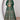 Vartika Singh Glamorous Readymade Georgette Sharara Top Lehenga Green Color