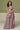 Lavender Georgette Embroidered Readymade Palazzo Salwar Kameez