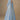 Embroidered Chinon Silk Blue Floor Touch Readymade Gown With Dupatta Set