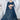 Soothing Sequins Work On Teal Color Georgette Fabric Lehenga