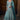 Chinon Silk Embroidered Readymade Long Anarkali Style Gown With Dupatta