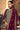 Viscose Muslin Printed Wine Designer Suit