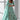 Traditional Sea Green Color Organza Fabric Lehenga For Sangeet