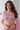 Stylish Sequins Work Organza Fabric Pink Color Lehenga For Sangeet