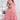 Fashionable Peach Color Sequins Work Net Fabric Lehenga