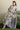 Blue Digital Printed Cotton Straight Cut Salwar Kameez