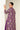 Purple Chinon Silk Embroidered Indo Western Palazzo Suit