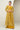 Mustard Embroidered Chinon Silk Palazzo Set With Jacket