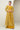 Mustard Embroidered Chinon Silk Palazzo Set With Jacket
