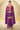Chinon Purple Embroidered Designer Readymade Palazzo Dress