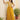 Tempting Fancy Fabric Yellow Color Readymade Gown With Sequins Work