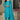 Festive Wear Captivating Rayon Fabric Readymade Salwar Suit In Cyan Color