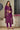 Festive Wear Awesome Rayon Fabric Readymade Salwar Suit In Purple Color