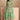 Eugeniya Belousova Sea Green Color Chinon Fabric Chic Readymade Palazzo Suit