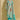 Cyan Cotton Digital Printed Salwar Suit